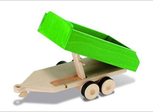 nic wooden toy Tandem Anhänger