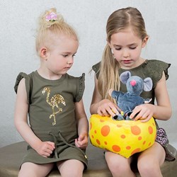 Beleduc educational game Mila Mouse and Friends - colorful cardboard toy