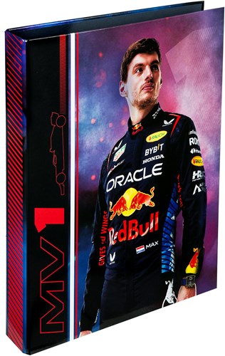 Red Bull ring binder Max Verstappen A4 multicolor - school supplies