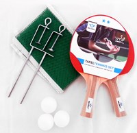 HOT Sports + Toys table tennis set 2 star with net and balls - blue