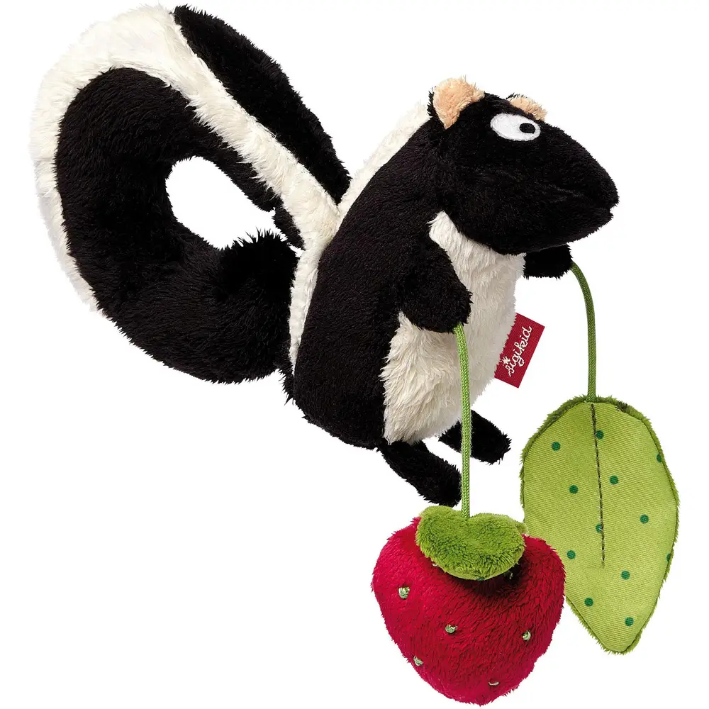 sigikid Hanging baby toy skunk for stroller and car seat