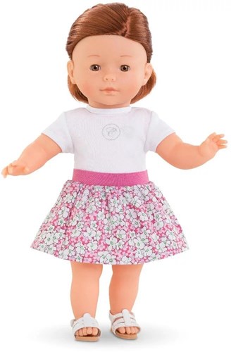 Corolle doll skirt Floral Ma Corolle doll 36 cm cotton clothing-2