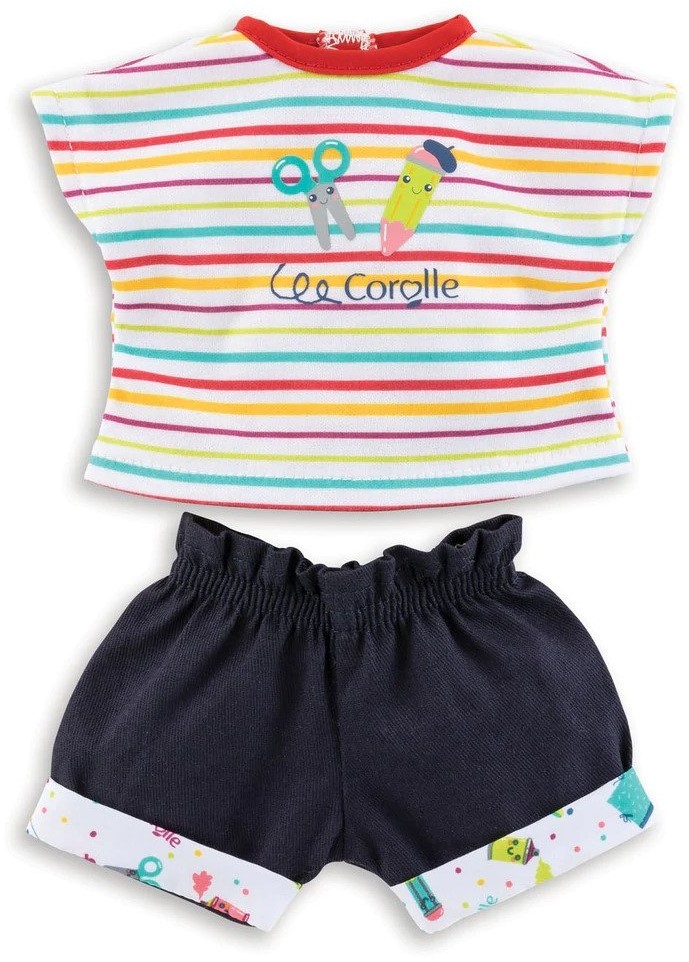 Corolle shorts t shirt Little Artist Ma Corolle doll 36 cm