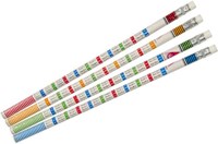 12 pencil with tables and eraser 6489