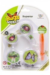 Insect catching set on card 4645