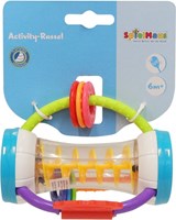 Vedes baby rattle with mirror - sensory toy for babies