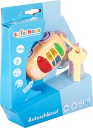 Vedes baby car key toy with light and sound for toddlers
