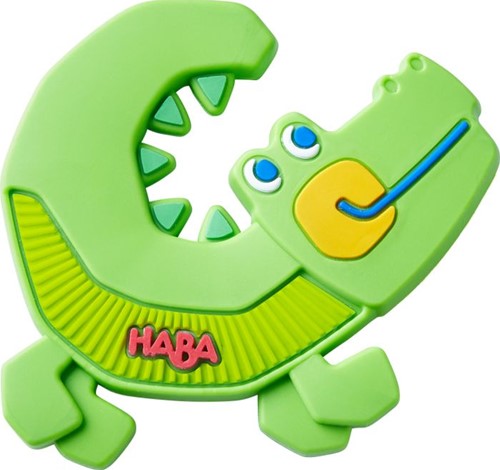 HABA Teething toy Crocodile