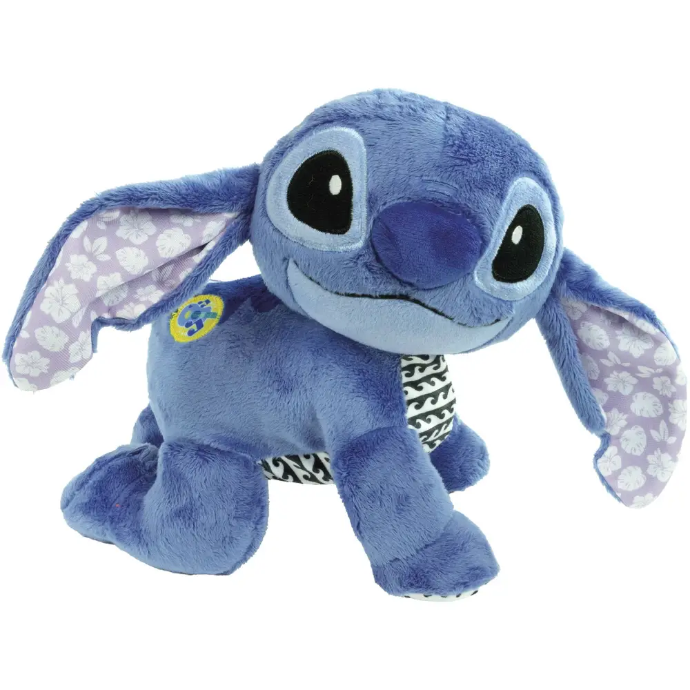 Clementoni Stitch crawling plush - interactive soft toy for kids