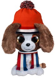 Lumo Stars plush dog Willie 15cm cuddly toy with big eyes