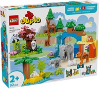 LEGO DUPLO building set wild animal families 3-in-1 - educational toy