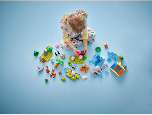 LEGO DUPLO building set wild animal families 3-in-1 - educational toy-3
