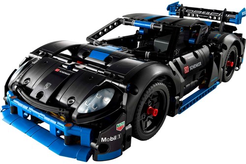 LEGO Technic Porsche GT4 e-Performance Race Car - RC Building Set Toy-2