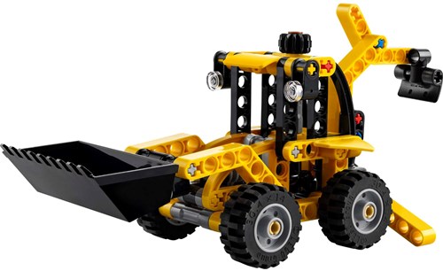 LEGO Technic backhoe loader construction vehicle - 42197 toy set-2