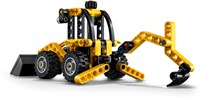 LEGO Technic backhoe loader construction vehicle - 42197 toy set-3