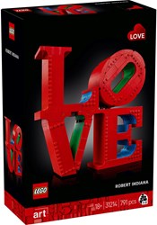 LEGO Art LOVE Pop Art Building Set for Adults - Home Decoration