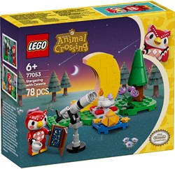 LEGO Animal Crossing stargazing building set with Celeste - 77053 toy