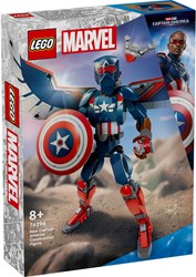 LEGO Marvel Captain America buildable figure - Superhero action toy