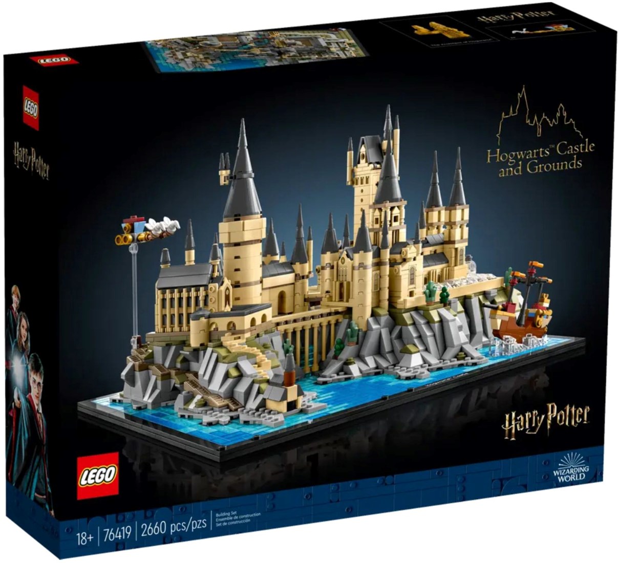 LEGO 76419 Harry Potter Castle Hogwarts and grounds Large Set