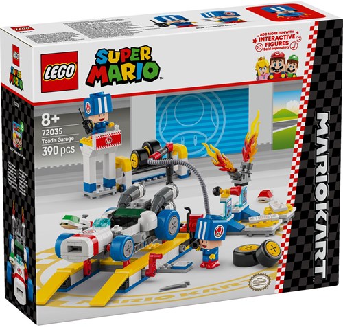 LEGO Super Mario Mario Kart building set Toads Garage 72035 toy