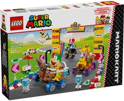 LEGO Super Mario building set Mario Kart Baby Peach and Grand Prix racetrack