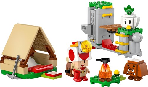 LEGO Super Mario Toad Boss' Campsite playset adventure-2