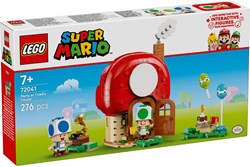 LEGO Super Mario Toad's House Party playset - interactive building fun