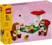 LEGO animal building set - Hedgehog Picnic 40711 - colorful toy