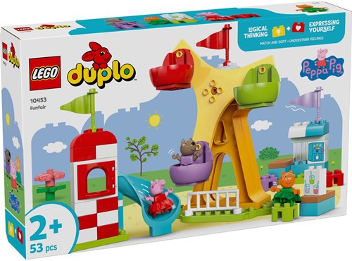 LEGO DUPLO Peppa Pig fairground toy for toddlers 10453