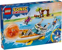LEGO Sonic adventure boat building set with Tails and accessories