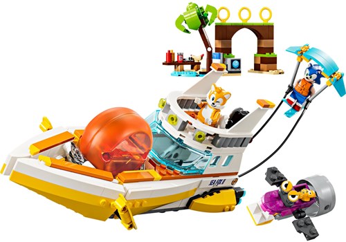 LEGO Sonic adventure boat building set with Tails and accessories-2