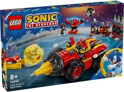 LEGO Sonic building set Super Sonic vs. Egg Drillster 76999 toy