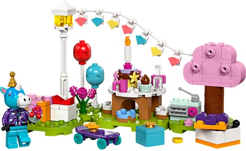 LEGO Animal Crossing building set Julian's Birthday Party - creative toy-2