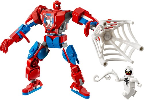 LEGO Marvel Spider-Man building set mecha vs. Anti-Venom action figure-2
