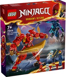 LEGO NINJAGO building set Kai elemental fire mech 71808 action figure