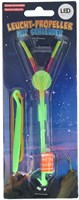 Flying propeller toy with light - colorful launching fun