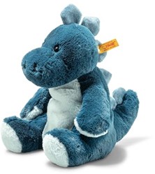Steiff plush dinosaur Spott stegosaurus light blue 28 cm cuddly toy