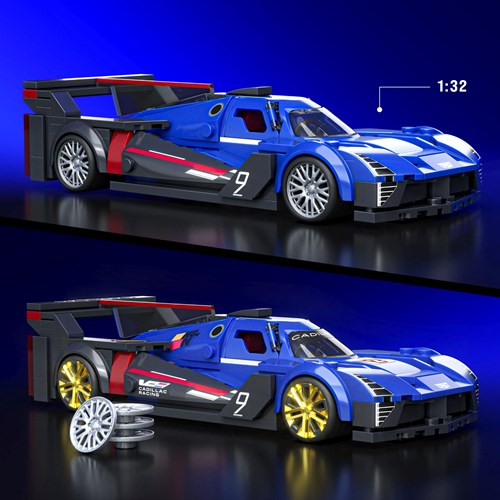 Hot Wheels toy car Cadillac Project GTP Hypercar race car-2