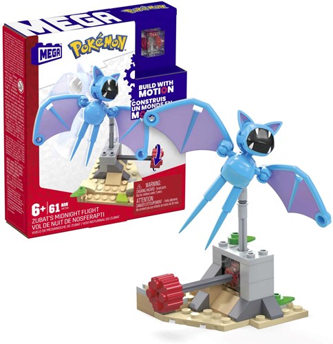 Fisher-Price Pokémon building set Mega Bloks 61-piece Zubat playset-2