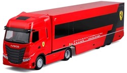 Bburago toy truck Ferrari Iveco S-Way 570 Racing 1:43 model car