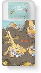 Duvet cover kids cotton Gorgels 140x200 cm single bed multi color