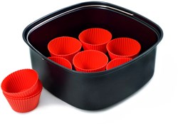 Philips Airfryer XXL baking set accessory HD9956/00 for family portions muffins