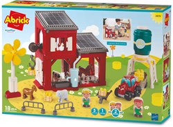 Abrick eco farm playset with accessories and tractor