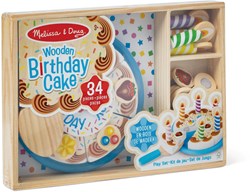 Spin Master wooden birthday cake playset with accessories