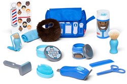 Spin Master barber shop playset toy with accessories and storage bag