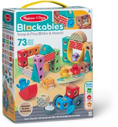 Spin Master wooden building blocks Blockables city play set 73 pieces