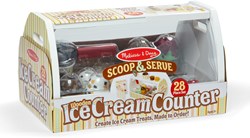 Spin Master wooden ice cream shop playset with accessories and scoop