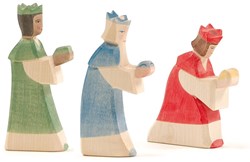 Ostheimer wooden toy kings set - 3 pieces - educational