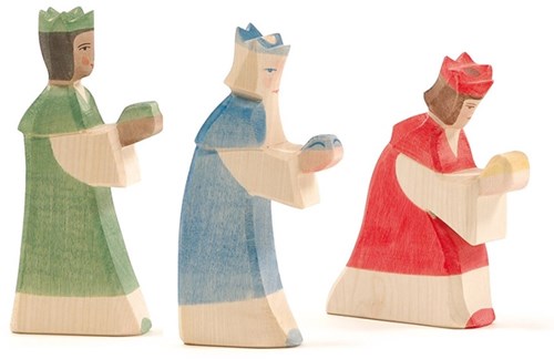 Ostheimer wooden toy kings set - 3 pieces - educational