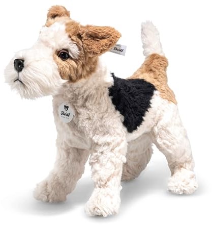 Steiff plush Foxy Fox Terrier cuddly toy - 32 cm - multicolour dog-2